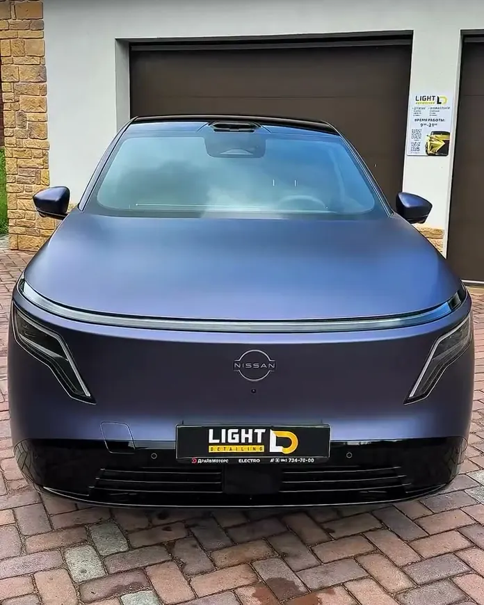 После: Nissan NX8, матовый полиуретан
